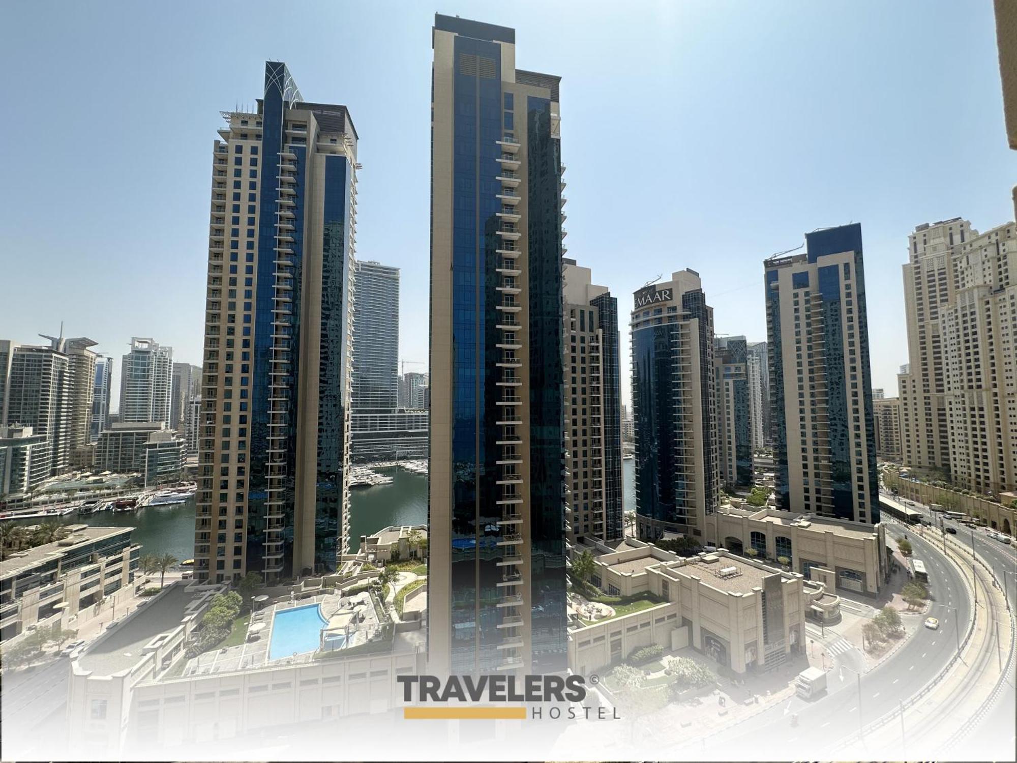 Travelers - Dubai Marina Hostel Eksteriør billede
