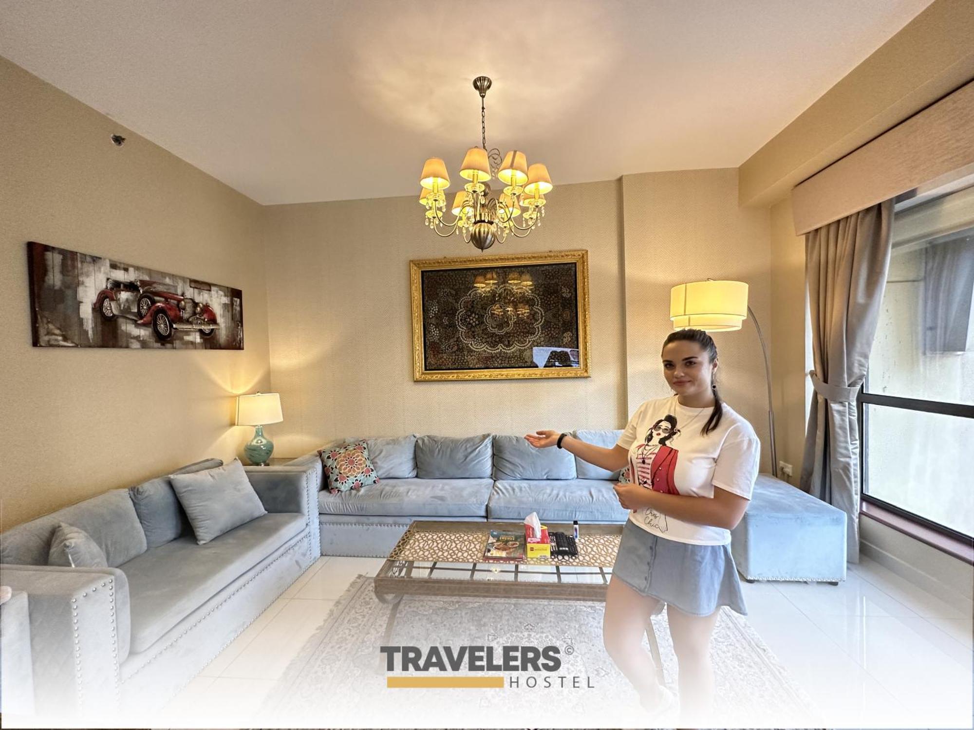 Travelers - Dubai Marina Hostel Eksteriør billede